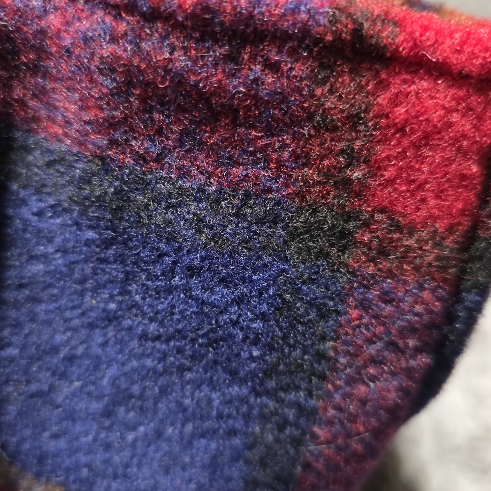 Sundance Red and Blue Plaid Tote - Picture 5 of 8